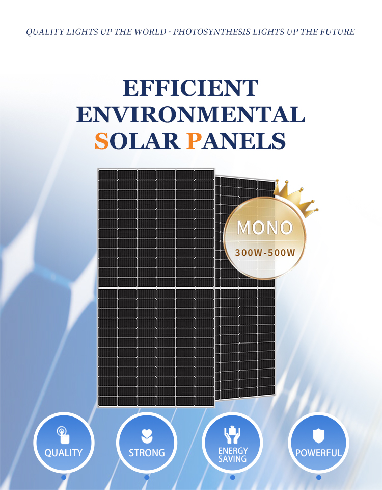 300W-500W-PV paneller